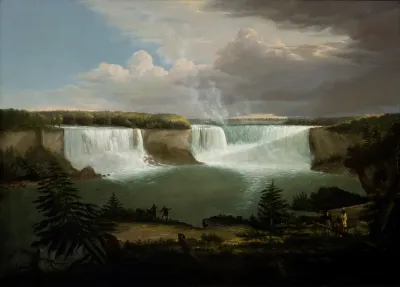 A General View Of The Falls Of Niagara