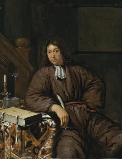 A Gentleman At His Desk