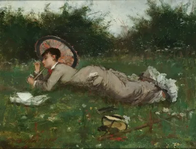 A Girl In A Meadow