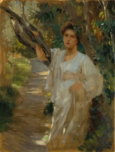 A Girl In The Forest