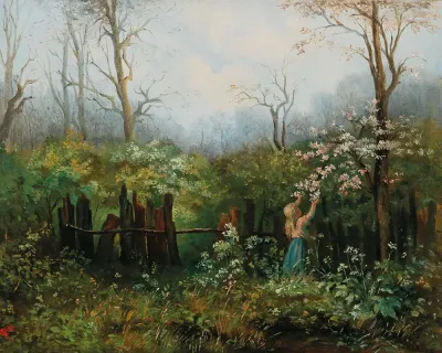 A Girl In The Garden