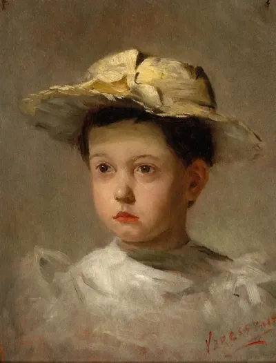 A Girl With A Hat