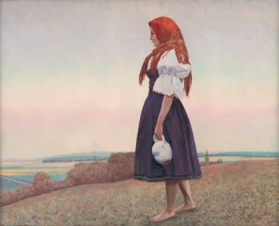 A Girl With A Jug