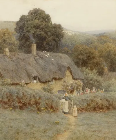 A Gloucestershire Cottage Under The Cotswold Hills
