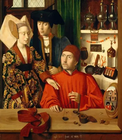 A Goldsmith In His Shop