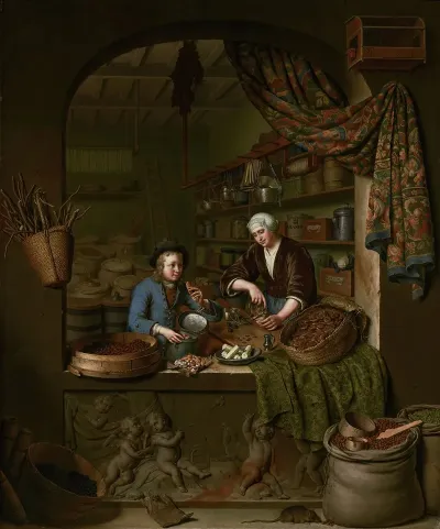 A Grocers Shop