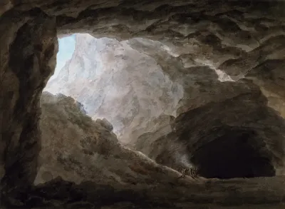 A Grotto In The Campagna