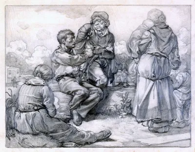 A Group Of Beggars