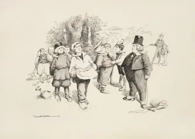 A Group Of Children Each Representing A Different Country Argue With Each Other