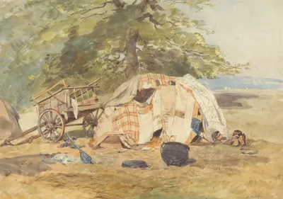 A Gypsy Encampment 2
