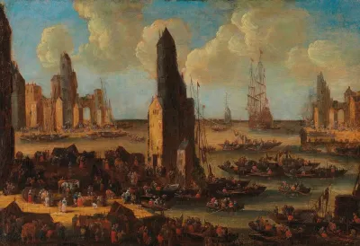 A Harbour With Numerous Boats