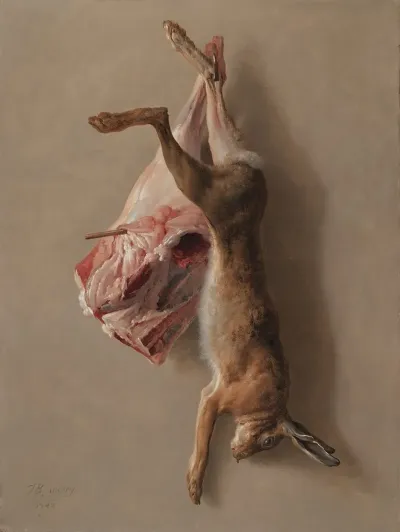 A Hare And A Leg Of Lamb