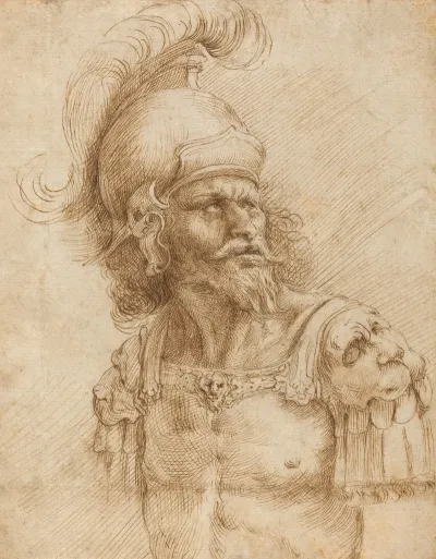 A Helmeted Soldier
