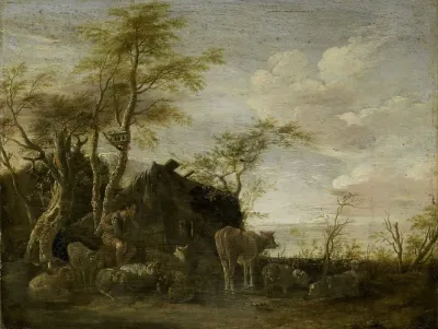 A Herdsmans Hut