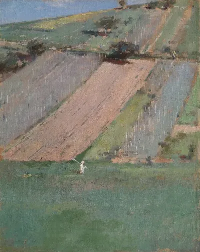 A Hillside Giverny