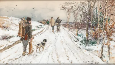 A Hinting Party In Winter