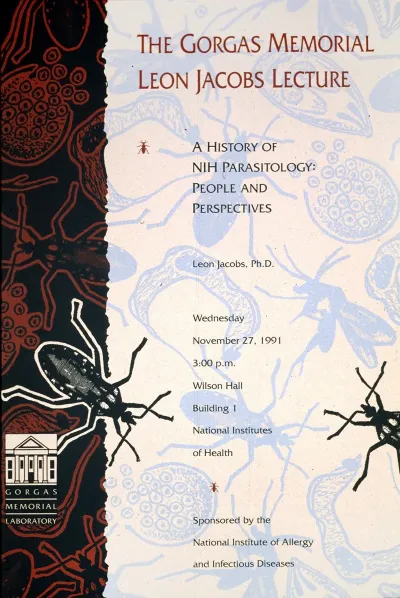 A History Of Nih Parasitology