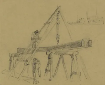 A Hoist For Ship Building