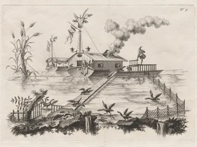A House On Water And A New Way To Summon Geese By The Beat Of A Drum