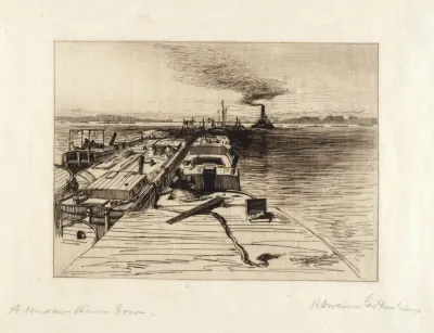 A Hudson River Tow