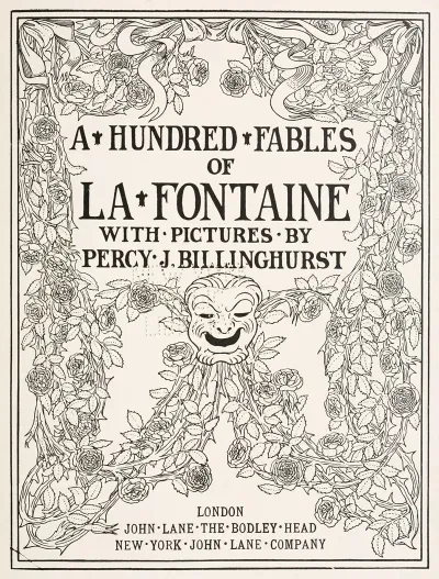 A Hundred Fables Of La Fontaine Frontispiece