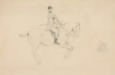 A Huntsman On Horseback