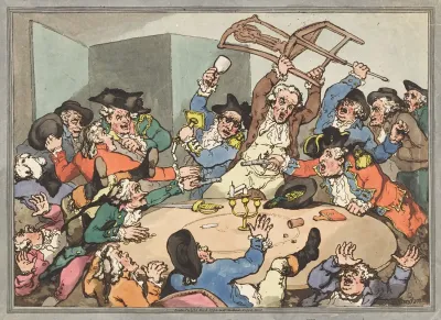 A Kick Up At A Hazard Table