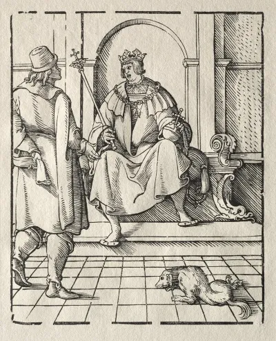A King Enthroned