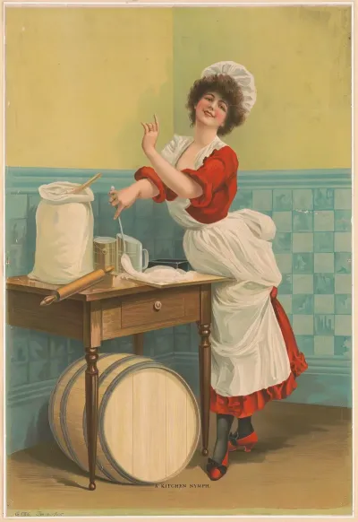 A Kitchen Nymph