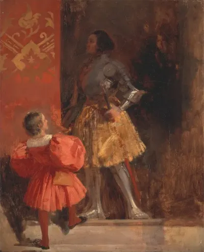 A Knight And Page Goetz Von Berlichingen And His Page George