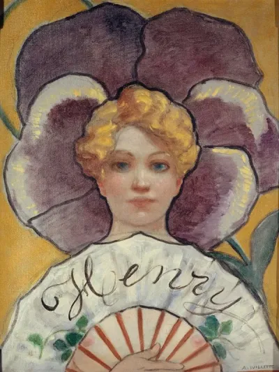 A La Pensee Enseigne De La Maison Henry Autrefois Rue Du Faubourg Saint Honore