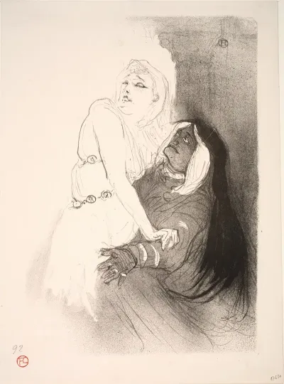 A La Renaissance Sarah Bernhardt Dans Phedre