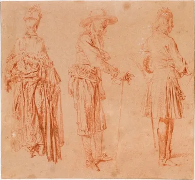 A Lady And Two Gentlemen