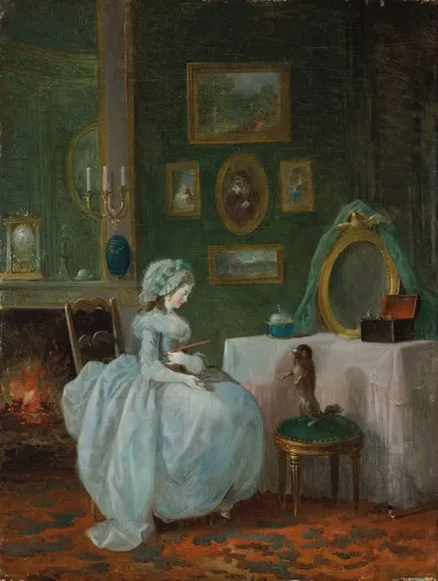 A Lady At Her Toilette 2