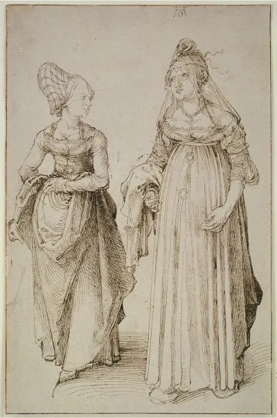 A Lady From Nuremberg And A Lady From Venice
