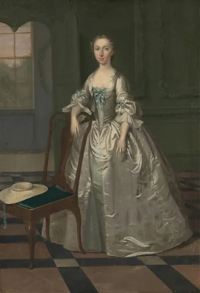 A Lady In A Drawing Room