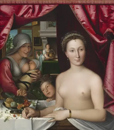 A Lady In Her Bath