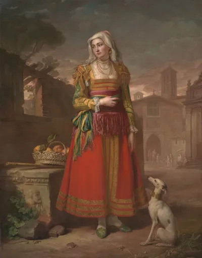 A Lady Of Petrella In The Kingdom Of Naples