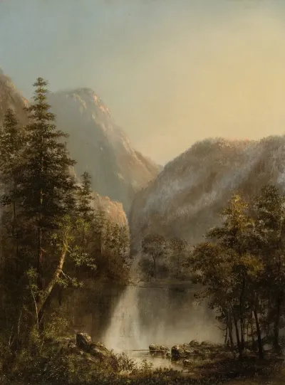 A Lake In The Mountains