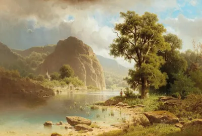A Lake Landscape