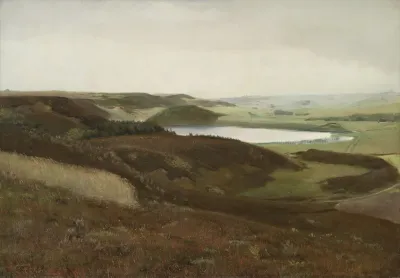 A Landscape Near Bryrup Jutland