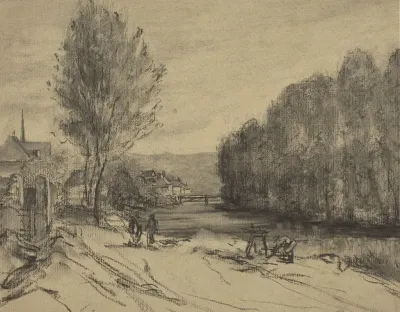 A Landscape With A River