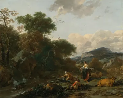 A Landscape With Figures 2