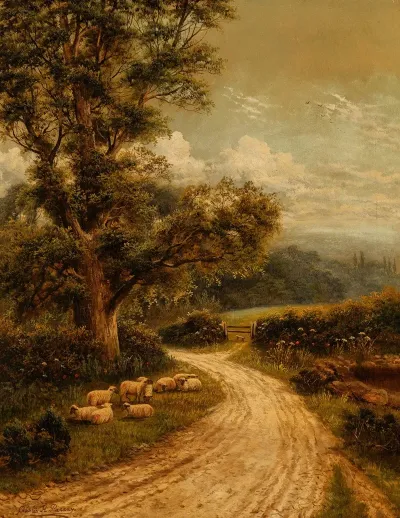 A Lane Near Dorking Surrey