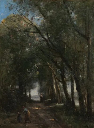 A Lane Through The Trees