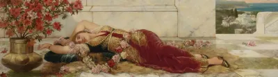A Languid Harem Beauty