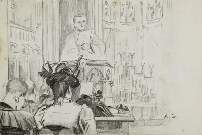 A Leglise Saint Louis De La Roche Sur Yon