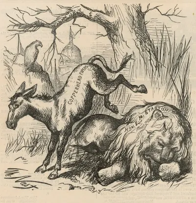 A Live Jackass Kicking A Dead Lion
