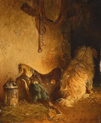 A Loyal Friend In The Horse Stable 2