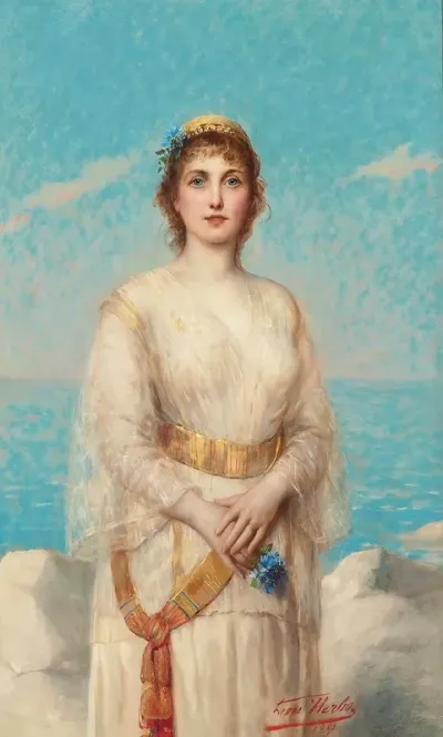 A Maiden On The Shore